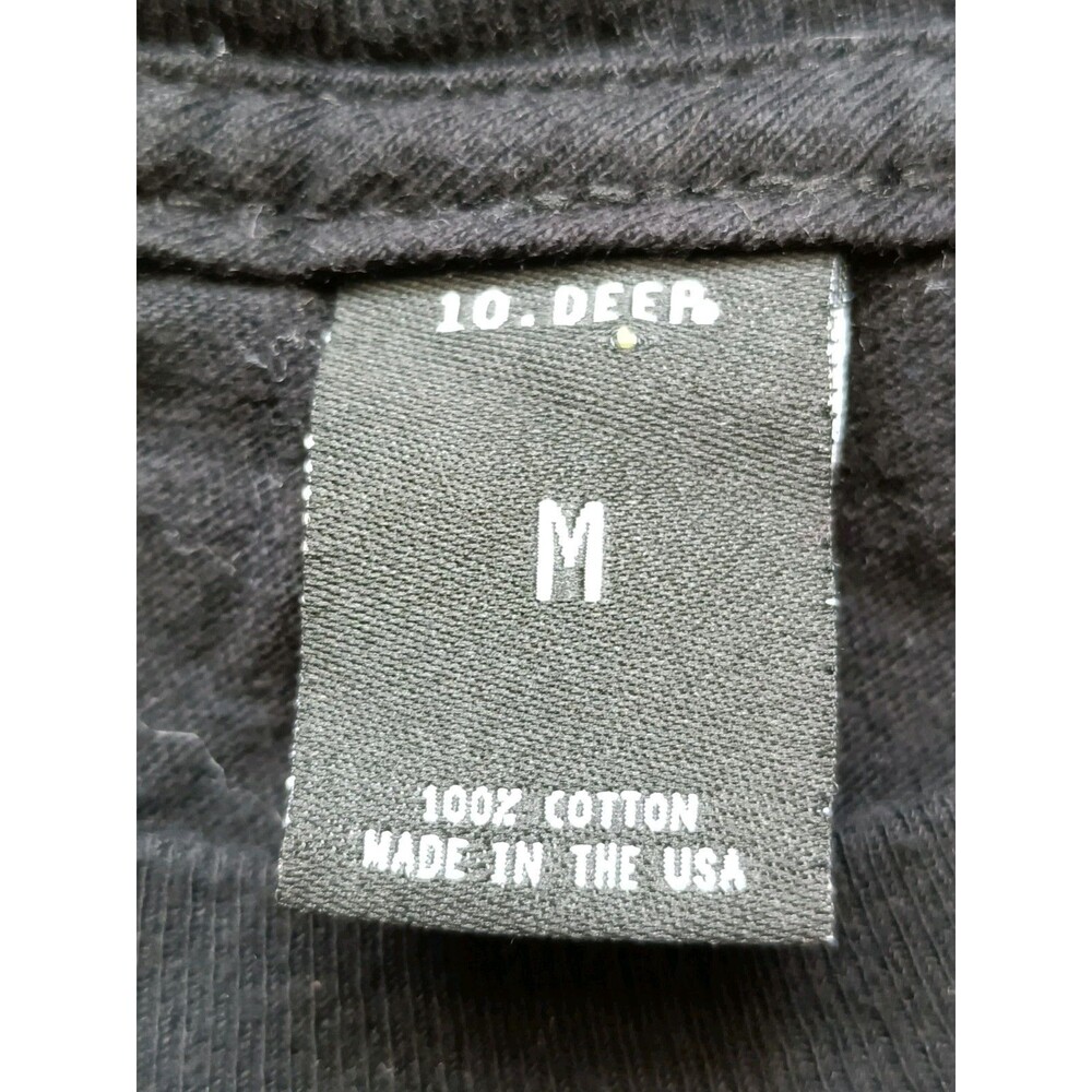 10 Deep T-Shirt Men's Size Medium Graphic Print Black Shirt - Picture 5 of 7